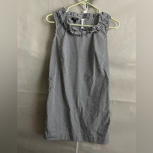 Talbots white and navy checkered summer dress.  Excellent condition!